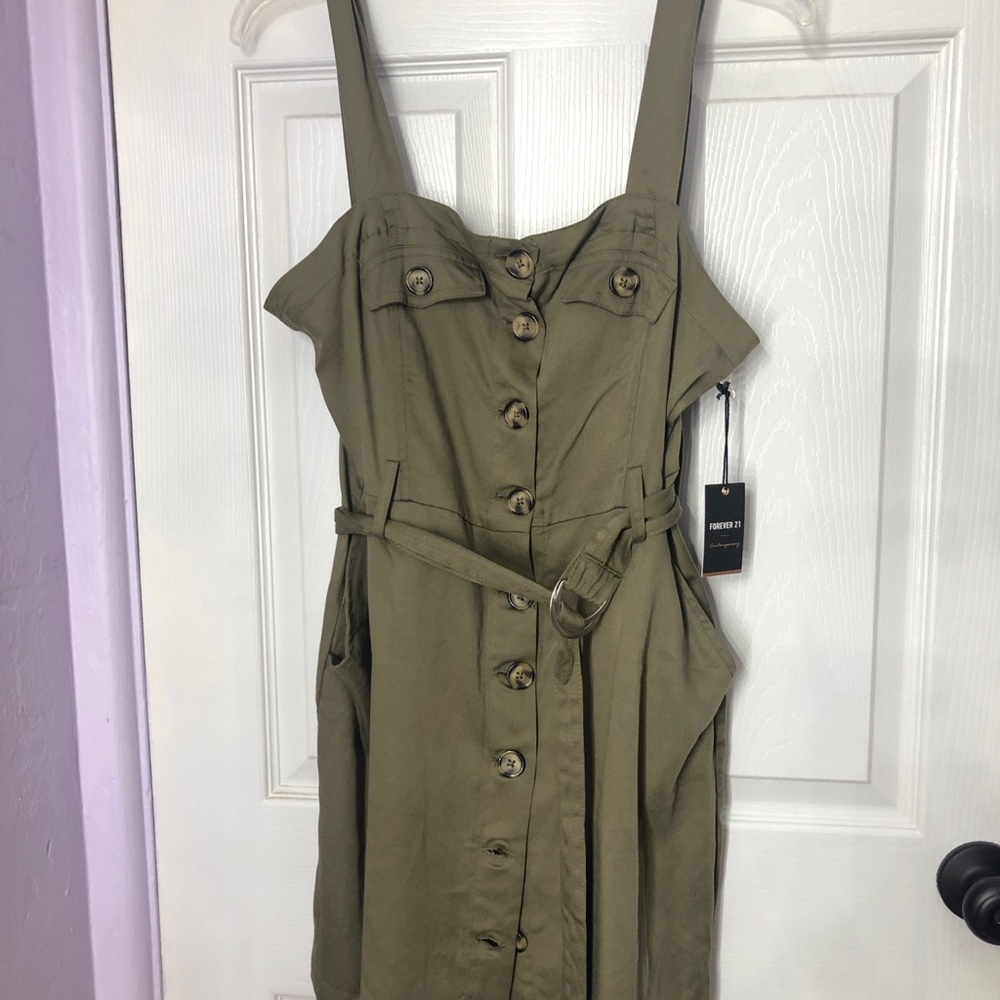 Forever 21 contemporary Button up dress